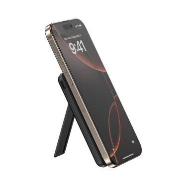 Logotrade promotional item picture of: Urban Vitamin Redwood 5in1 5000mah 20W PD magnetic powerbank